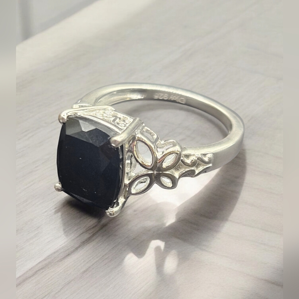 Black Tourmaline Ring